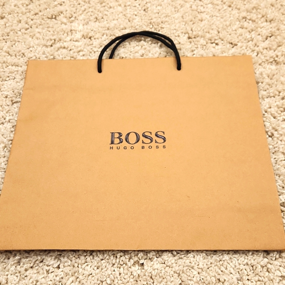 Hugo Boss Paper gift bag